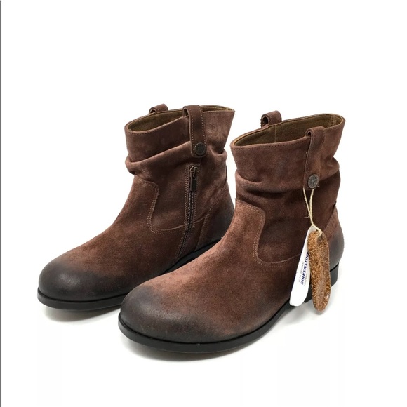 NEW Birkenstock Sarnia pull on suede slouch boot - Picture 2 of 7